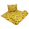 Dětské bavlněné povlečení Kocourek žlutý 1