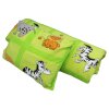 Dětské krepové povlečení do školky Zoo pistáciová 2