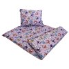 Bavlnené obliečky Kocúrik fialový - posledný 1 kus