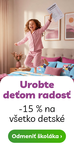 15 % na dětské