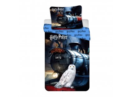 17010 bavlnene povleceni 140x200 70x90 cm harry potter 111hp