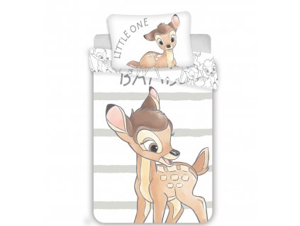 11483 povleceni do postylky 100x135 40x60 cm bambi stripe