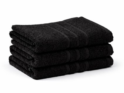 25246 2 bavlnena frote osuska comfort 70x140 cm cerna