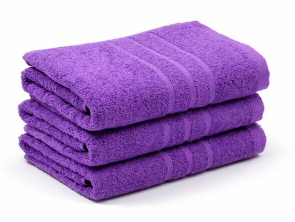 25252 bavlnena frote osuska comfort 70x140 cm fialova