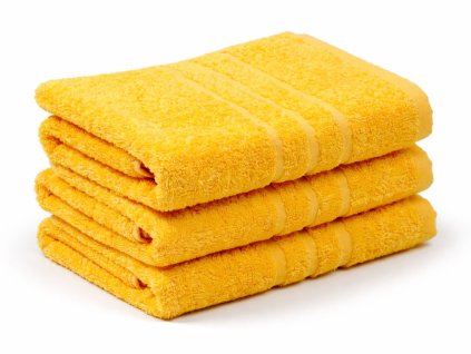 25279 2 bavlnena frote osuska comfort 70x140 cm zluta