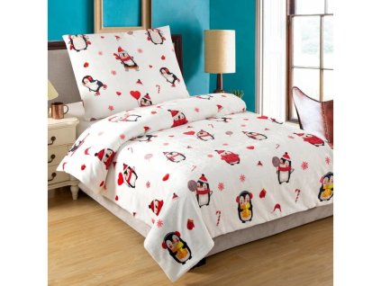 536 povleceni mikroplys penguin 140x200 70x90cm 1 11zon