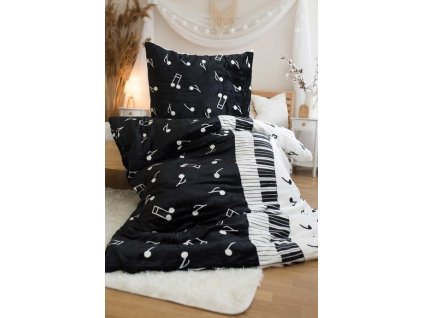 Povlečení mikroflanel - Noty