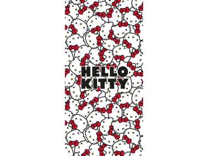 Bavlněná froté osuška 70x140 cm - Hello Kitty