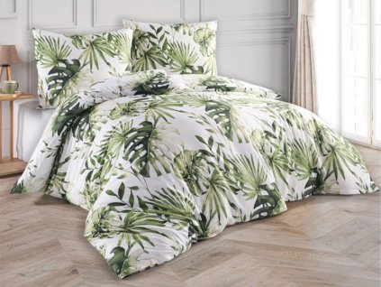 Bavlněné povlečení 140x200 + 70x90 cm - Botanic