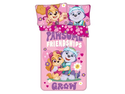 Povlečení do postýlky 100x135 + 40x60 cm - Tlapková patrola "PP578"