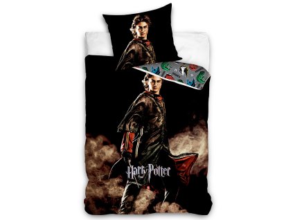 Bavlněné povlečení 140x200 + 70x90 cm - Harry Potter "Ohnivá zkouška"1