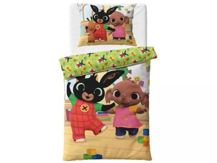 44662 4 detske povleceni zajicek bing a sula ve skolce 140x200