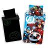 Licenčné obliečky Avengers sa svietiacim efektom 140x200