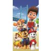 Bavlněná froté osuška 70x140 cm - Tlapková patrola "PP457"