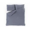 satenove prodlouzene povleceni s prouzkem 140x220 70x90cm tmave sede 284328 1