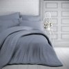satenove prodlouzene povleceni s prouzkem 140x220 70x90cm tmave sede 867381 1