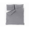satenove prodlouzene povleceni s prouzkem 140x220 70x90cm svetle sede 833704 0