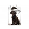 41868 bavlnene povleceni stenatko hnedy labrador