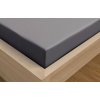 jersey prosteradlo s lycrou 160x200cm tmave sede 458359 j1