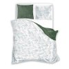 Bavlněné saténové povlečení 140x200 + 70x90 cm - Milagro Verde 0202