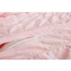 Krepové povlečení 140x200 + 70x90 cm - Naomi růžová4