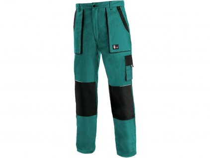 Kalhoty do pasu CXS LUXY JAKUB, zimní, pánské, zeleno-černé, vel. 44-46