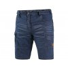 Kraťasy jeans CXS MURET, pánské, modro-černé