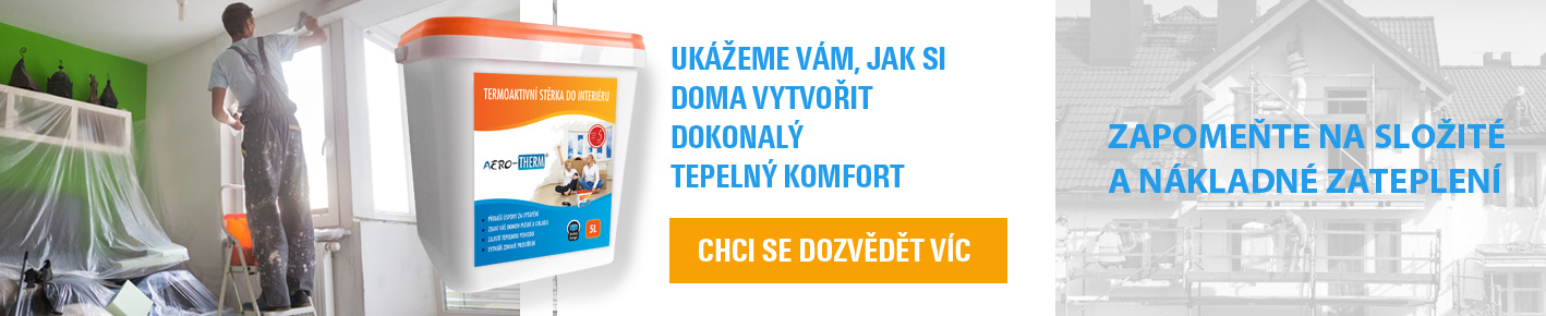 Blog o termoregulačních stěrkách a zateplení