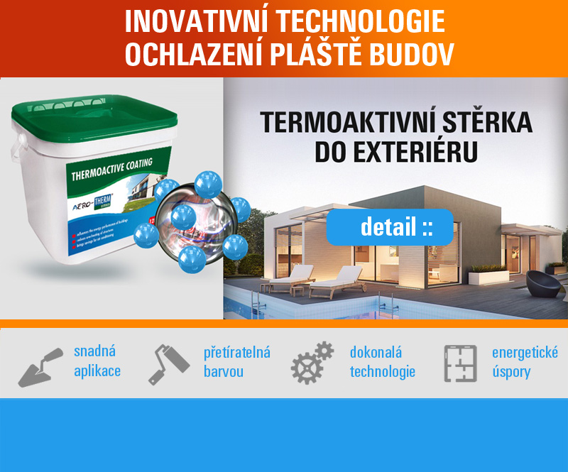 exteriérová stěrka - mobil