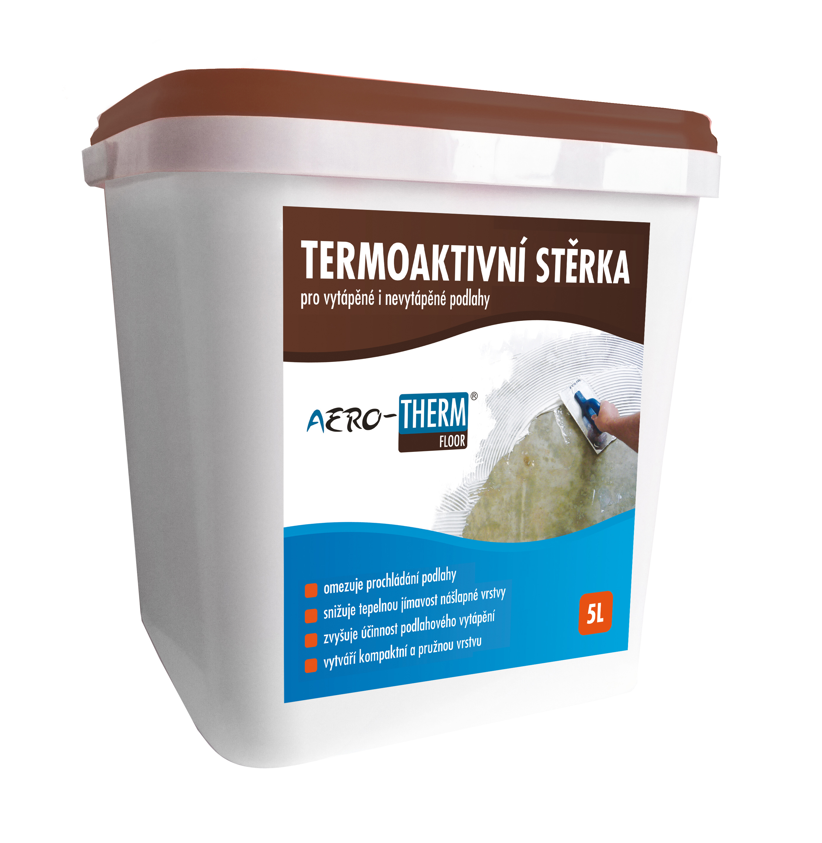 Termoaktivní stěrka AERO-THERM floor