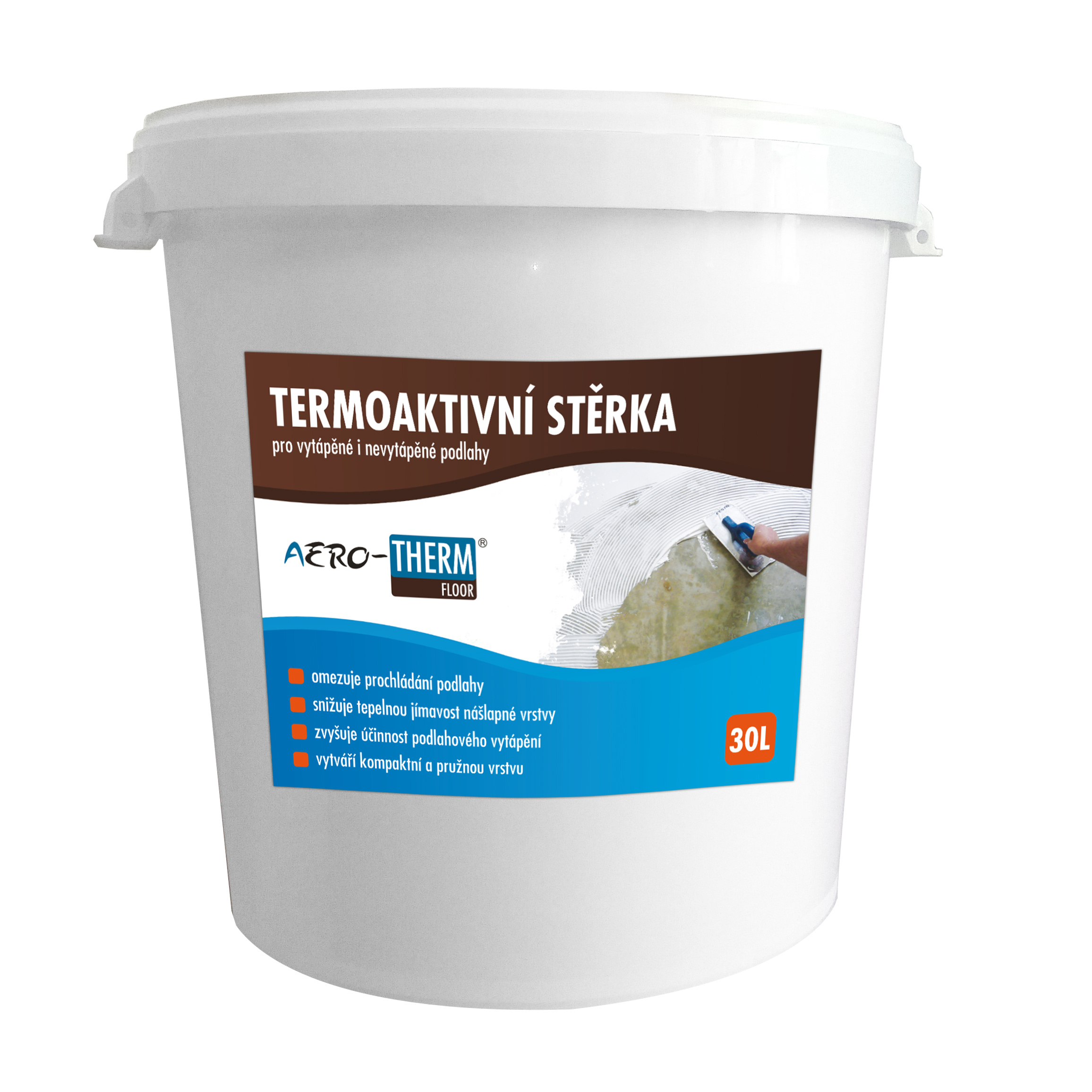 Termoaktivní podlahová stěrka AERO-THERM floor 30 l