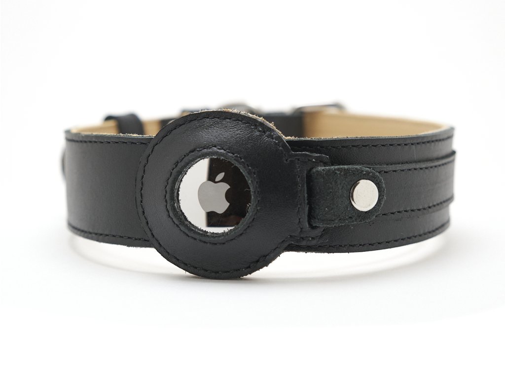 obojek na airtag cerny