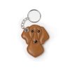 Kožený přívěsek - jezevčík
