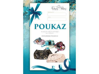 poukaz obojky pelisky