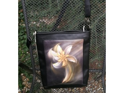 Originální hand made kabelka Orchidej