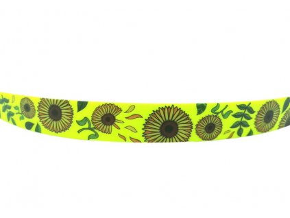 OBOJEK BIOTHANE® SUNFLOWERS 2,5 CM, 5 BAREV