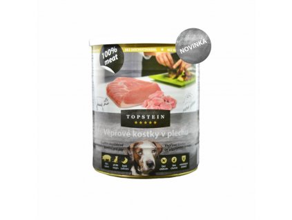 Topstein Vepřové kostky v plechu 800 g