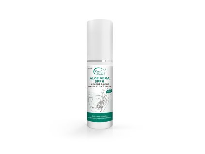 Regenerační obličejový olej ALOE VERA SPF6 pro citlivou pokožku 30 ml