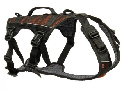 Polodlouhý šestibodový postroj Rock Long s uchem