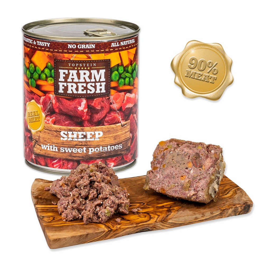 Farm Fresh Sheep with Sweet Potatoes 400 g Hmotnost kg: 0,4