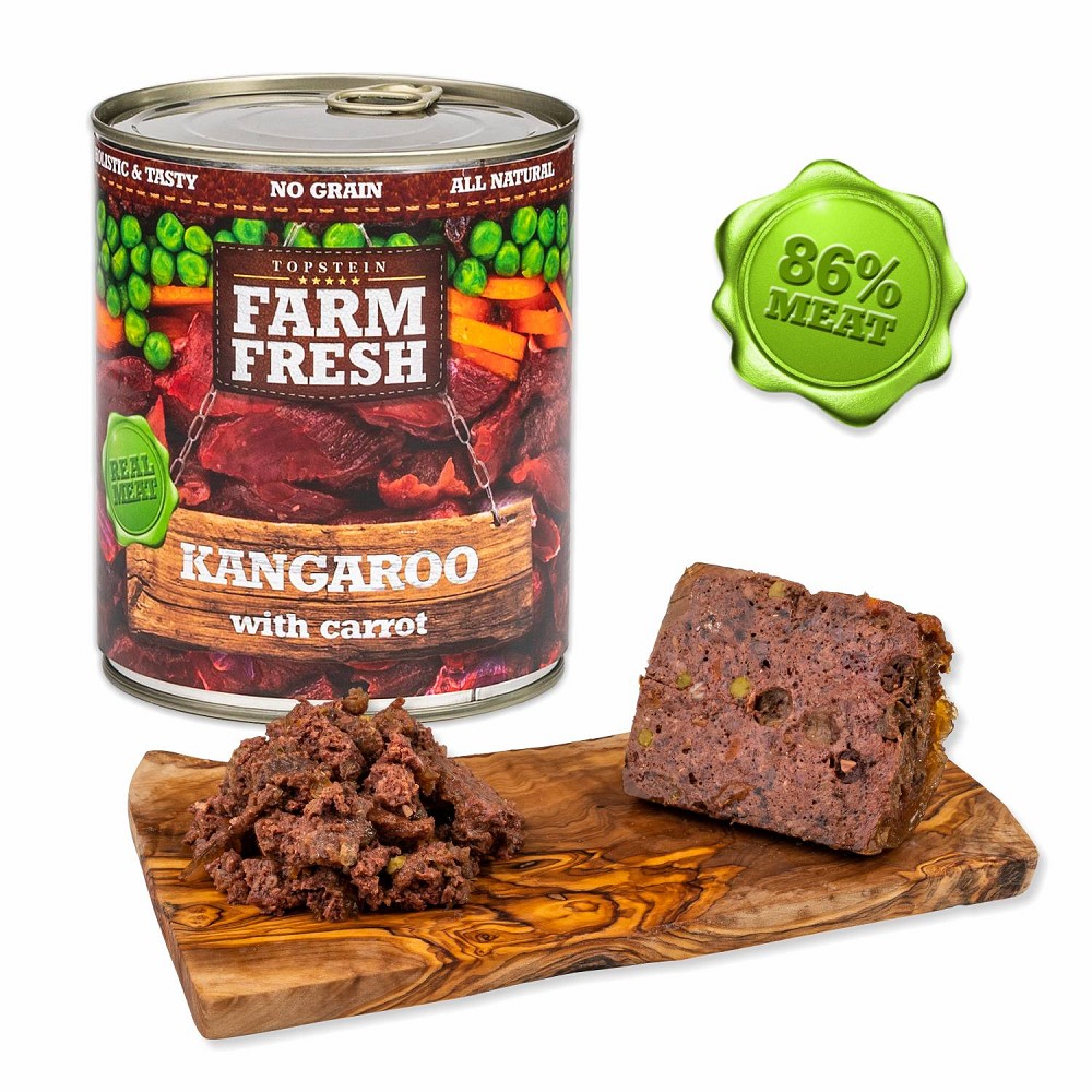 Farm Fresh Kangaroo with Cranberries Hmotnost kg: 0,4