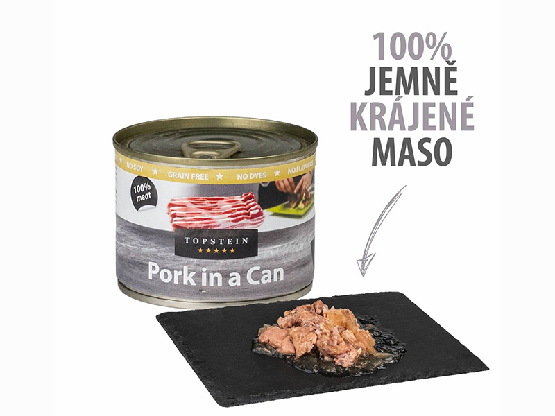 Topstein Vepřové v plechu 200 g