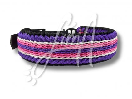Obojek Roxy - paracordový obojek pro střední a velké psy