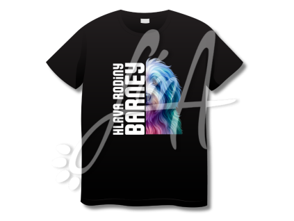 Tričko bobtail - různé varianty