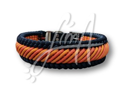 Obojek Buddy - paracordový obojek pro střední psy