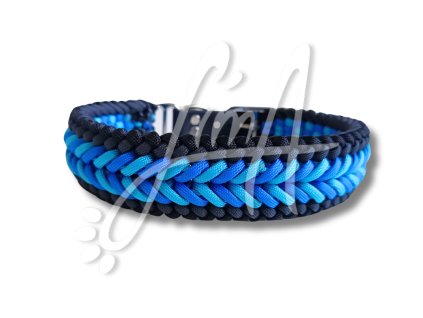 Obojek Charlie - paracordový obojek pro střední psy