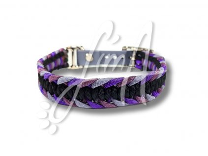 Obojek Bruno - paracordový obojek pro malé psy