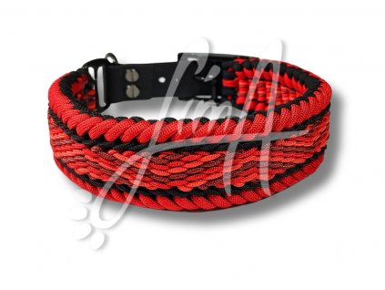 Obojek Jimmy - paracordový obojek pro střední psy