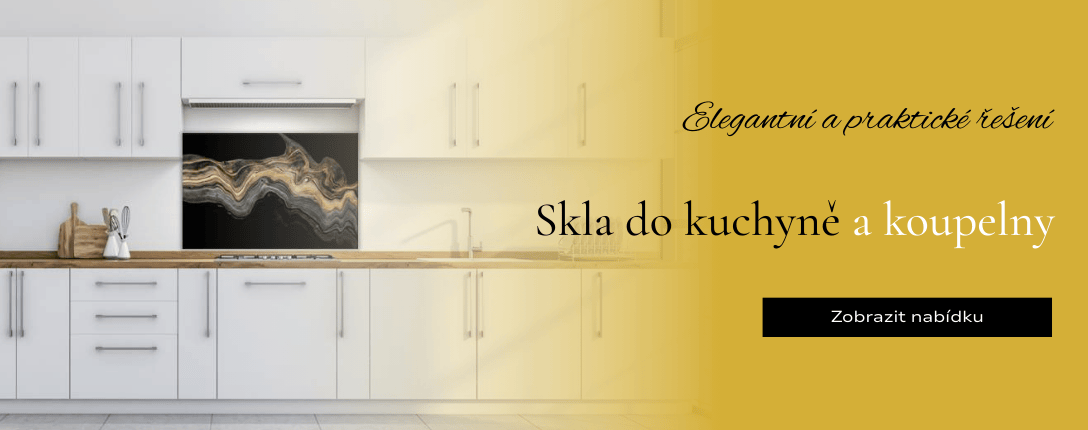 Skla do kuchyně a koupelny