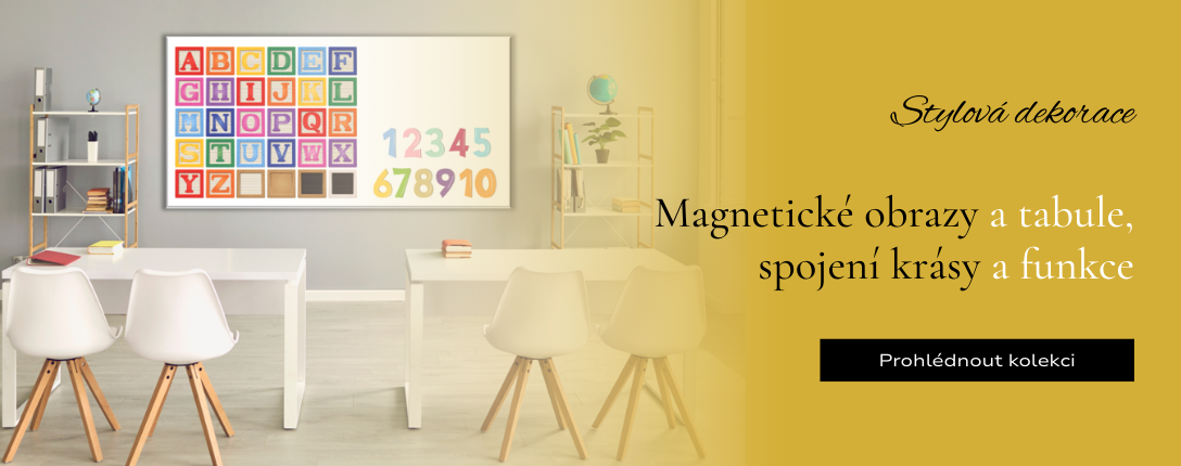 Magnetické obrazy a tabule